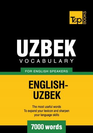 Cover of Uzbek vocabulary for English speakers - 7000 words