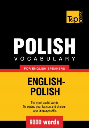 Book cover of Polish vocabulary for English speakers - 9000 words