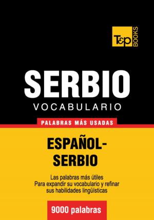bigCover of the book Vocabulario Español-Serbio - 9000 palabras más usadas by 