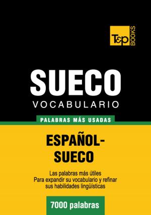 Cover of Vocabulario Español-Sueco - 7000 palabras más usadas