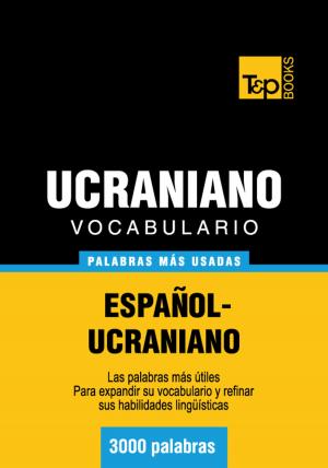 Cover of Vocabulario Español-Ucraniano - 3000 palabras más usadas