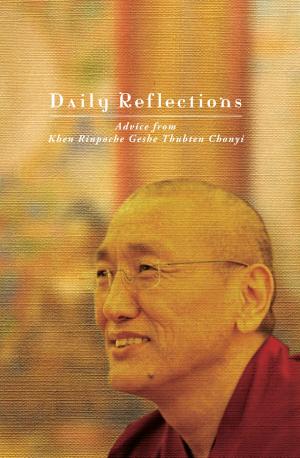 Book cover of Daily Reflections: Advice from Khen Rinpoche Geshe Thubten Chonyi
