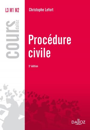 Cover of the book Procédure civile by Louis Vogel