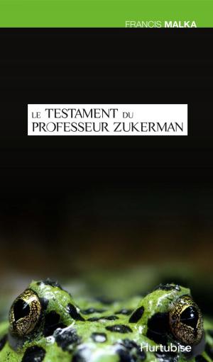 Cover of the book Le testament du professeur Zukerman by Frank Landis