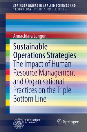 Cover of the book Sustainable Operations Strategies by Kasia Rejzner