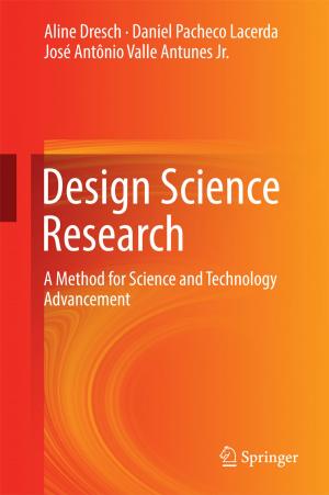 Cover of the book Design Science Research by Yuri B. Melnichenko