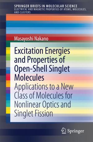 Cover of the book Excitation Energies and Properties of Open-Shell Singlet Molecules by Pernille Bjørn, Carsten Østerlund