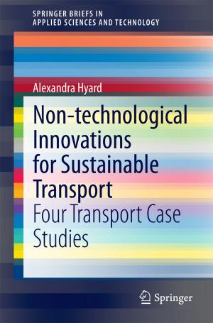 Cover of the book Non-technological Innovations for Sustainable Transport by Troyee Dasgupta, Soumyajit Mukherjee