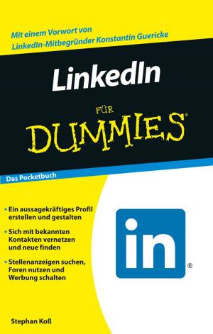 Cover of the book LinkedIn für Dummies by Elizabeth Treher, David Piltz, Steven Jacobs