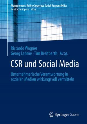 Cover of the book CSR und Social Media by Zhuo-Jia Fu, C.S. Chen, Wen Chen