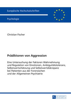 Book cover of Praediktoren von Aggression