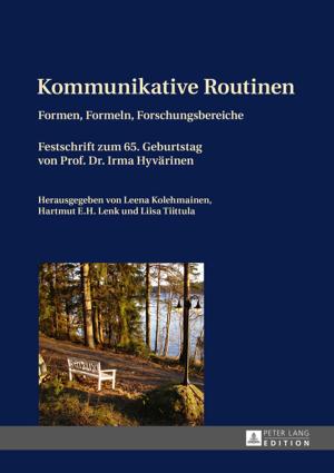 Cover of the book Kommunikative Routinen by 