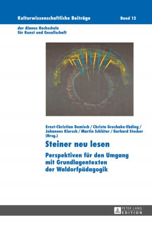 Cover of the book Steiner neu lesen by Jen Lilienstein