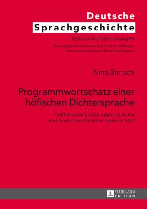 Cover of the book Programmwortschatz einer hoefischen Dichtersprache by Charles Philippe Graf Dijon