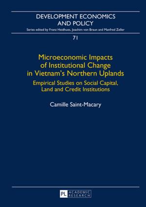 bigCover of the book Microeconomic Impacts of Institutional Change in Vietnams Northern Uplands by 