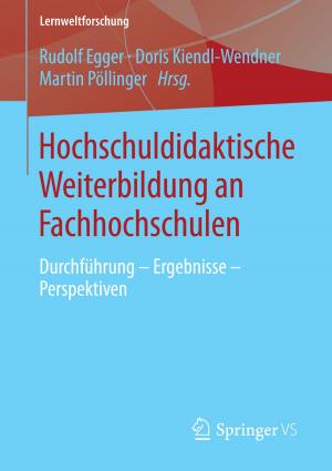 Cover of the book Hochschuldidaktische Weiterbildung an Fachhochschulen by Martin Sänger, Peter Buchenau, Zach Davis