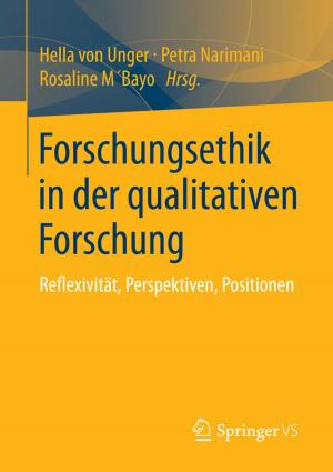 Cover of the book Forschungsethik in der qualitativen Forschung by Gerhard Heß