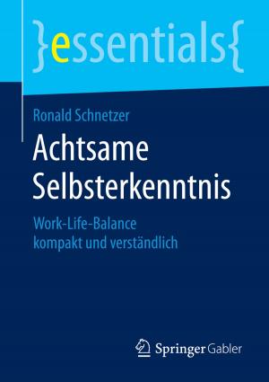 Cover of the book Achtsame Selbsterkenntnis by Dieter Bögenhold, Uwe Fachinger