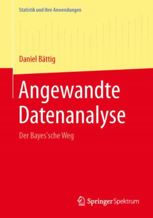 Cover of the book Angewandte Datenanalyse by Antje Wiener