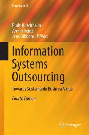 Cover of the book Information Systems Outsourcing by F. Henschen, B. Maegraith