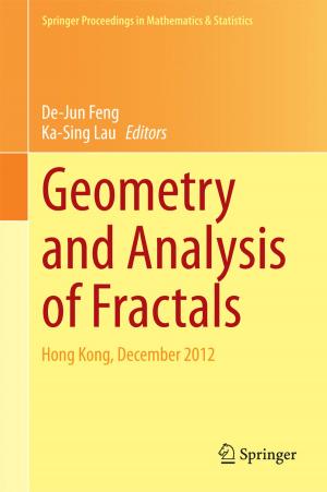 Cover of the book Geometry and Analysis of Fractals by James H. Thrall, Susanna Lee