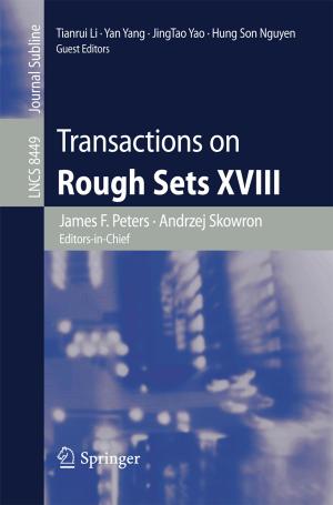 Cover of Transactions on Rough Sets XVIII