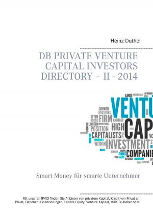 Cover of the book DB Private Venture Capital Investors Directory – II - 2014 by Alexander Kronenheim