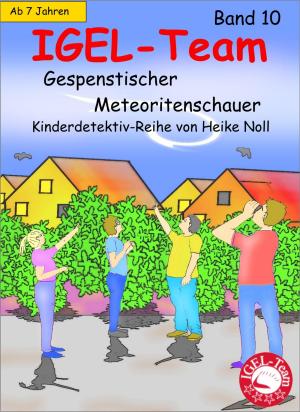 Cover of the book IGEL-Team 10, Gespenstischer Meteoritenschauer by Gisela Schäfer