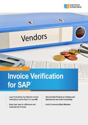 Cover of the book Invoice Verification for SAP by Gerardo di Giuseppe
