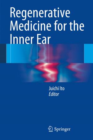 Cover of the book Regenerative Medicine for the Inner Ear by Xavier Greffe
