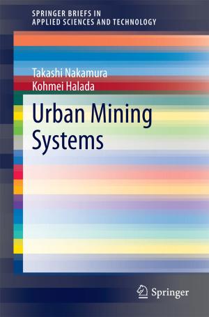 Cover of the book Urban Mining Systems by Yoshinori Nishida
