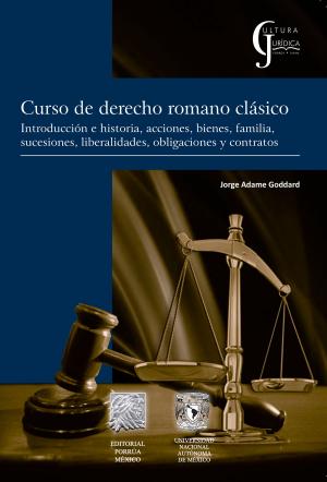 Cover of the book Curso de Derecho romano clásico by Rubén Minutti Zanatta; María del Rocío González Alcántara Lammoglia