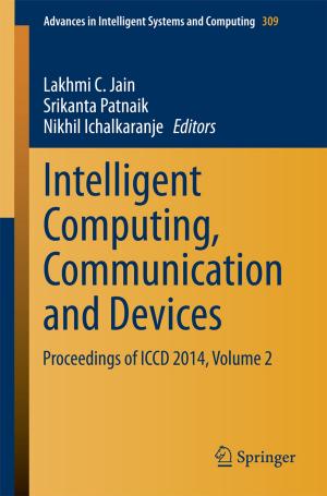 Cover of the book Intelligent Computing, Communication and Devices by Brajesh Kumar Kaushik, Manoj Kumar Majumder