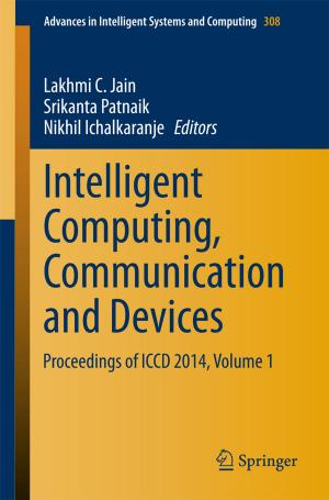 Cover of Intelligent Computing, Communication and Devices