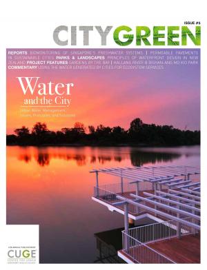 Book cover of Water & the City, Citygreen Issue 5