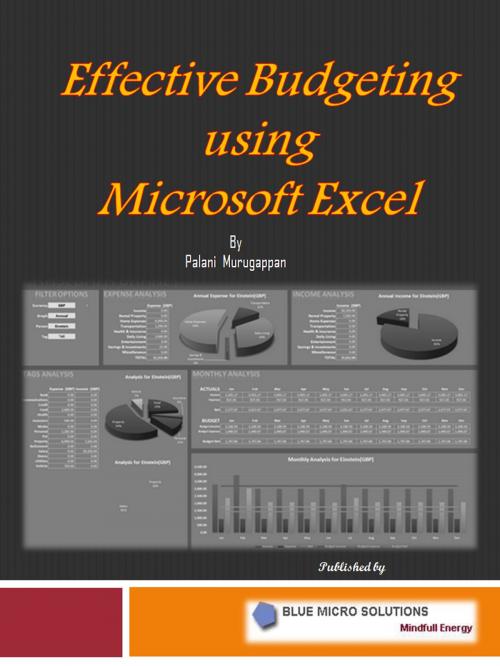 Cover of the book Effective Budgeting using Microsoft Excel by Palani Murugappan, Blue Micro Solutions