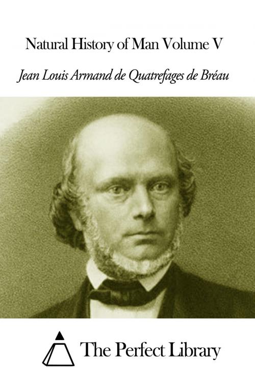 Cover of the book Natural History of Man Volume V by Jean Louis Armand de Quatrefages de Bréau, The Perfect Library