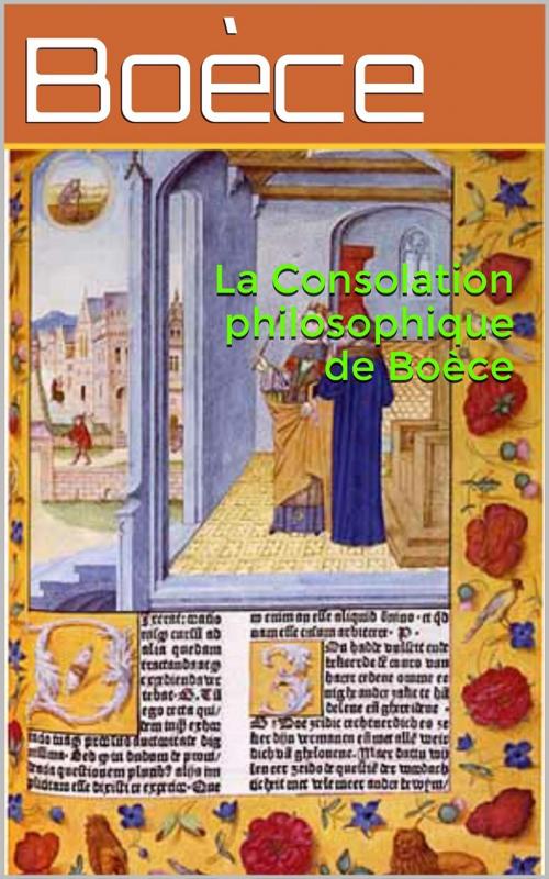 Cover of the book La Consolation philosophique de Boèce by Boèce, PRB