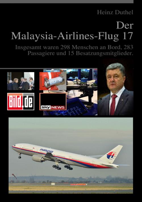Cover of the book Der Malaysia-Airlines-Flug 17 by Heinz Duthel, Heinz Duthel