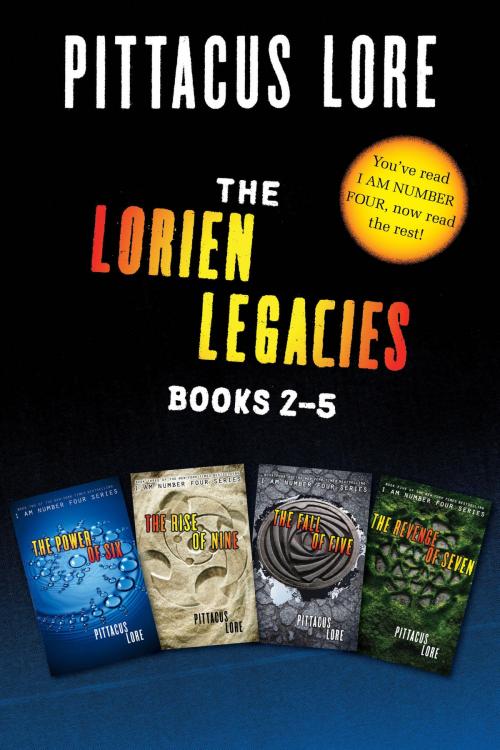 Cover of the book The Lorien Legacies: Books 2-5 Collection by Pittacus Lore, HarperCollins