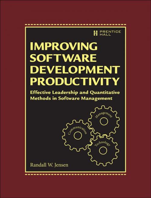 Cover of the book Improving Software Development Productivity by Randall W. Jensen, Pearson Education