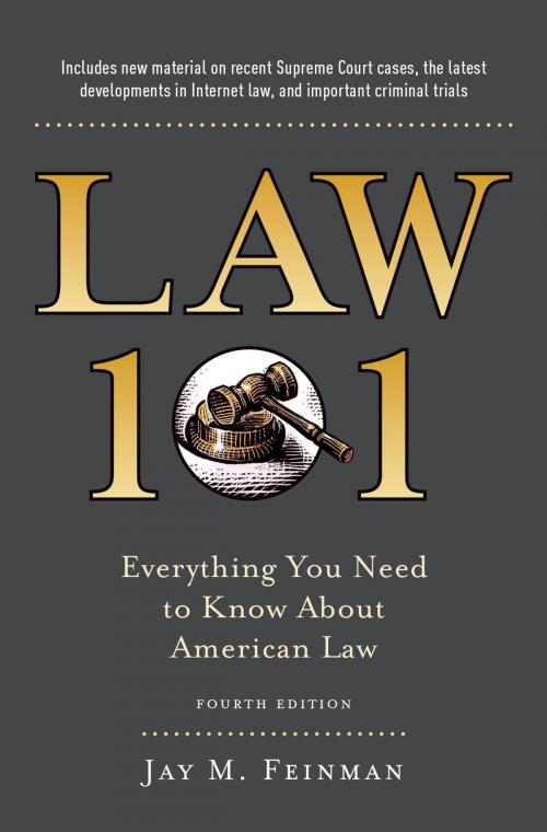 Cover of the book Law 101 by Jay Feinman, Oxford University Press