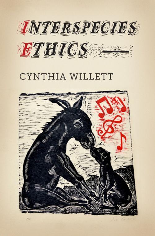 Cover of the book Interspecies Ethics by Cynthia Willett, Columbia University Press