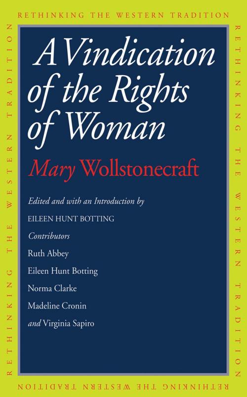 Cover of the book A Vindication of the Rights of Woman by Mary Wollstonecraft, Yale University Press