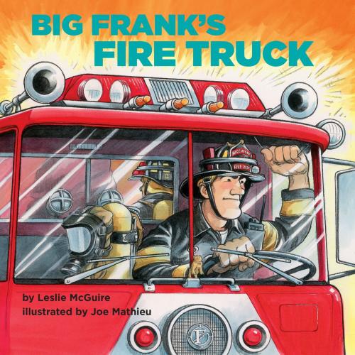 Cover of the book Big Frank's Fire Truck by Leslie McGuire, Random House Children's Books
