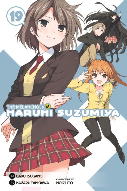 Cover of the book The Melancholy of Haruhi Suzumiya, Vol. 19 (Manga) by Nagaru Tanigawa, Gaku Tsugano, Noizi Ito, Yen Press