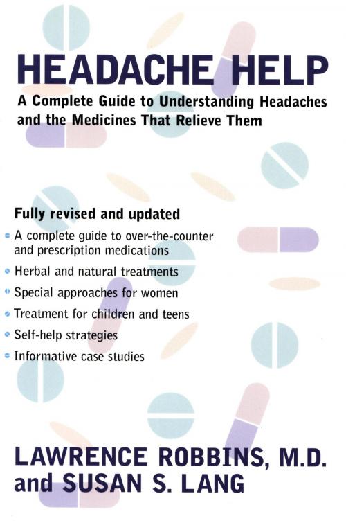Cover of the book Headache Help by Susan Lang, Lawrence Robbins M.D., HMH Books
