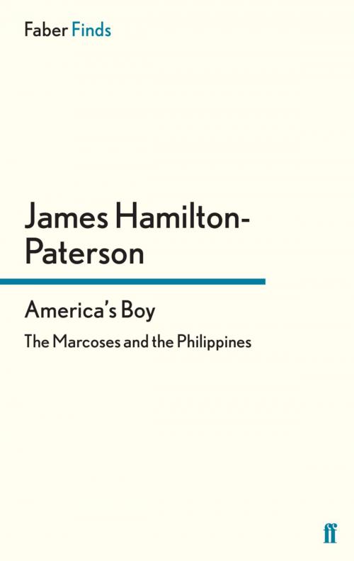 Cover of the book America’s Boy by James Hamilton-Paterson, Faber & Faber