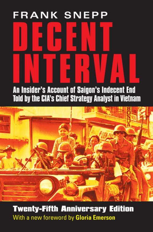 Cover of the book Decent Interval by Frank Snepp, University Press of Kansas