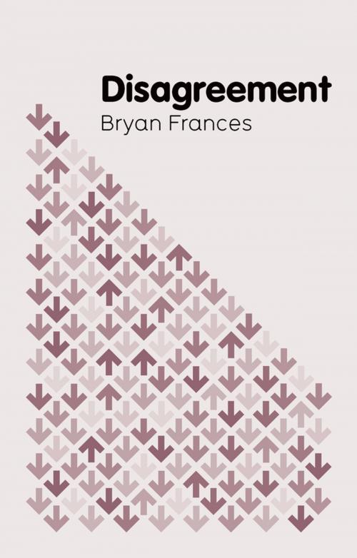 Cover of the book Disagreement by Bryan Frances, Wiley